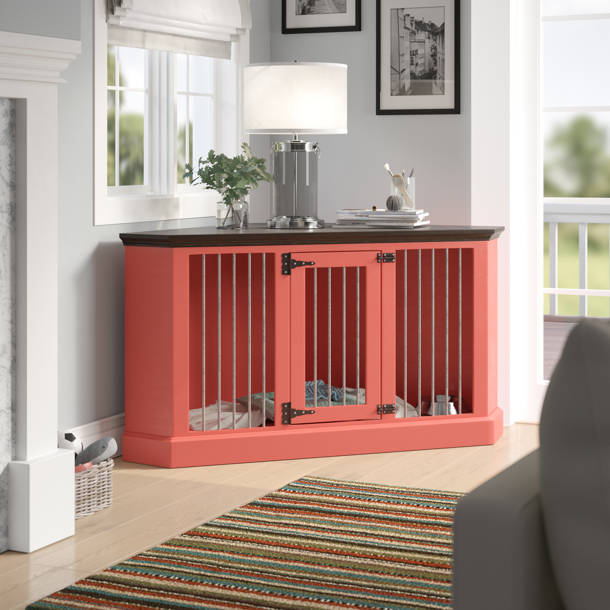Archie & Oscar™ Damien Double Wide Credenza Pet Crate & Reviews Wayfair